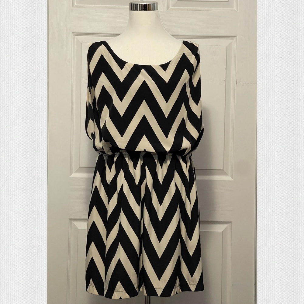 Chevron sun dress